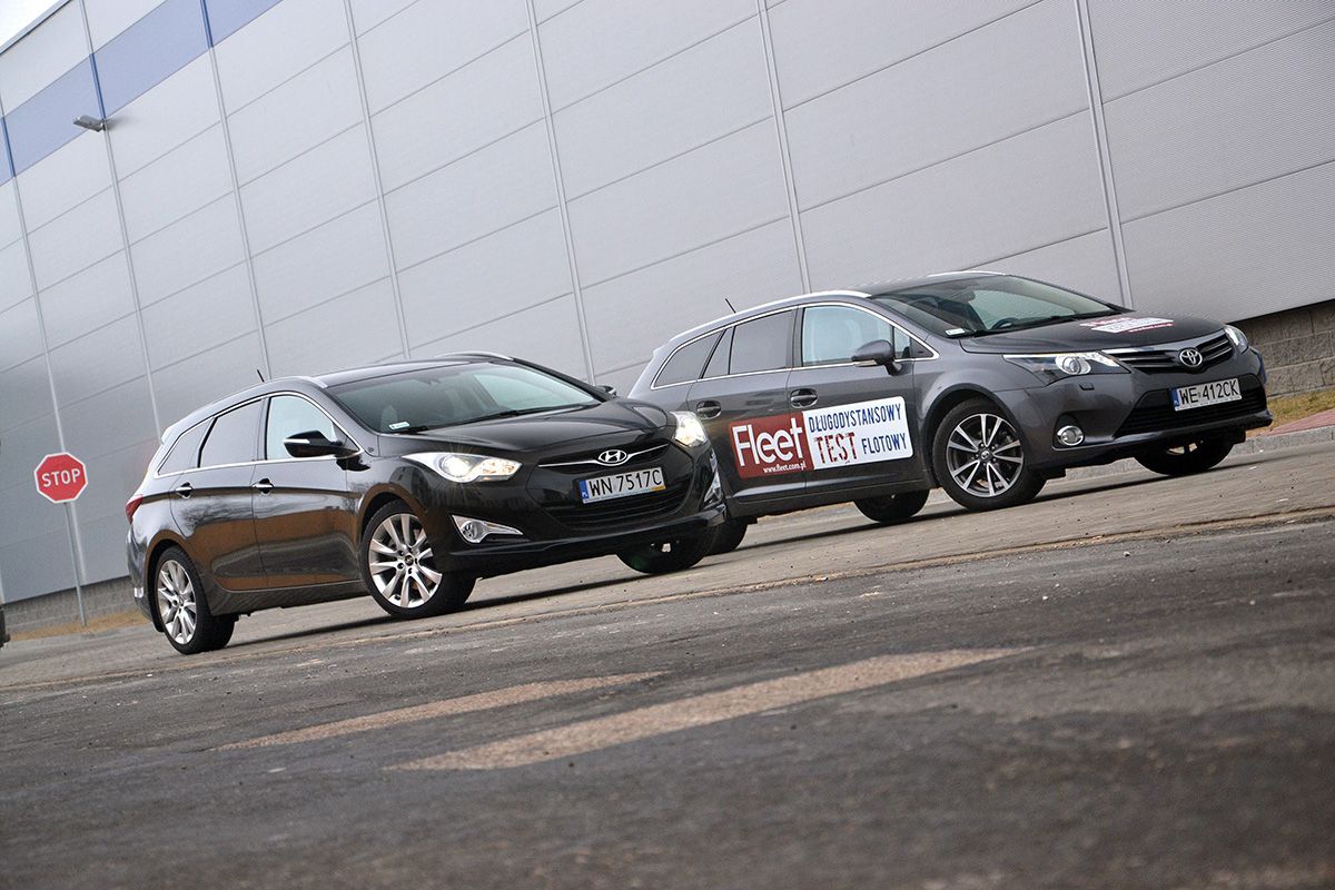 Hyundai i40 vs. Toyota Avensis Jak równy z równym