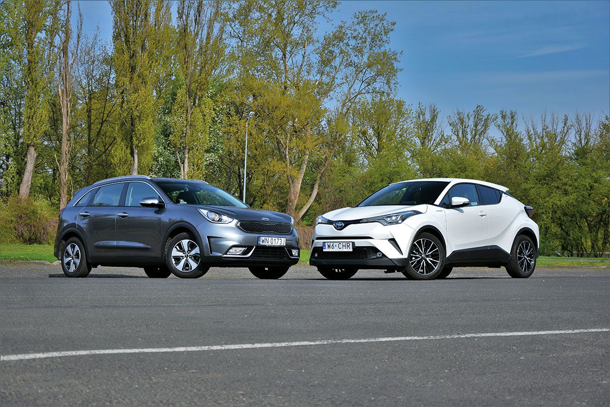 Corroderen gloeilamp dempen Kia Niro vs. Toyota C-HR Hybrid - Trendseterzy | Fleet.com.pl