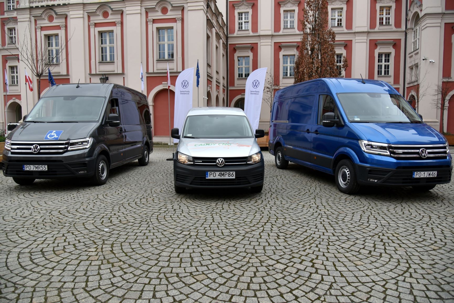 Poznań testuje elektryczne samochody marki Volkswagen