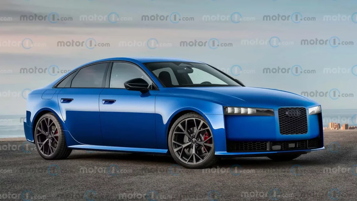 Audi A4 oczyma grafików  motor1