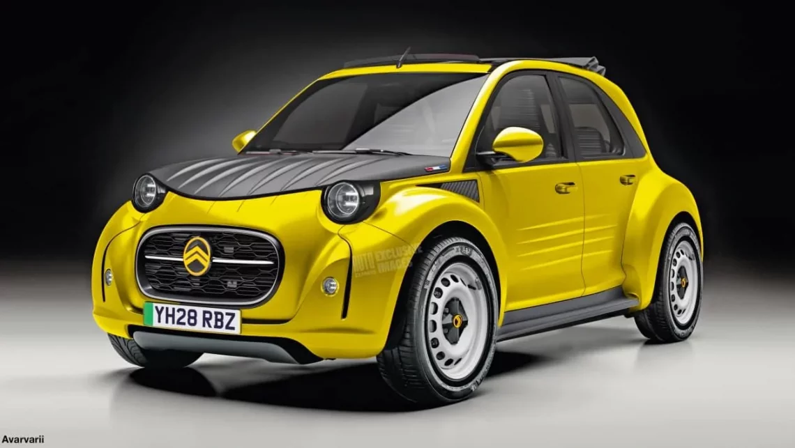 Citroen 2cv wg. projektu Avarvarii
