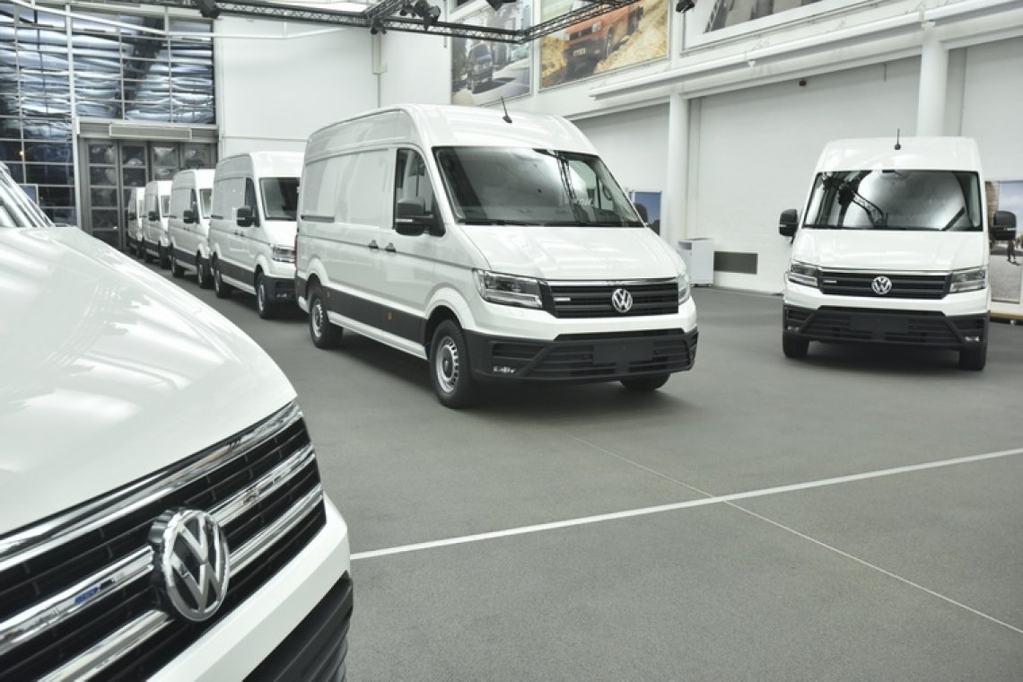 Pół miliona dostawczaków Volkswagena w rok