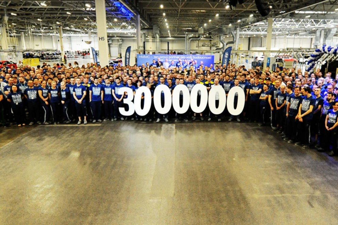 Fabryka Hyundai w czeskich Nošovicach świętuje
