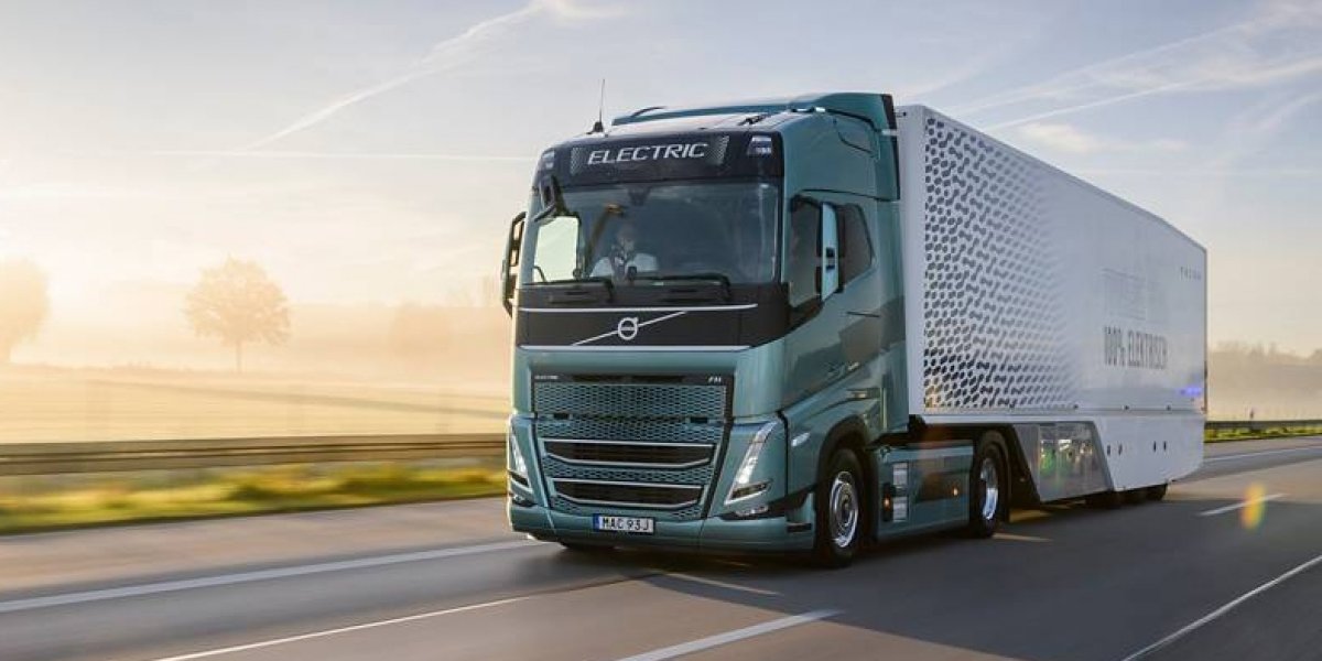 Volvo FH electric i ”Miles Challenge” - Trailer