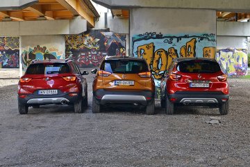 Kia Stonic/Opel Crossland X/Renault Captur