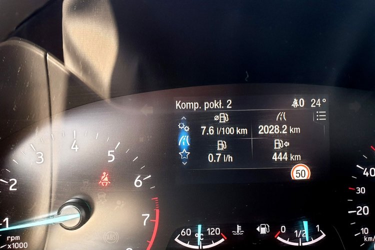 Wynik, jaki zobaczyłem na komputerze pokładowym przy dłuższym dystansie ponad 2000 km mnie mocno zaskoczył. Spalanie 7,6 l/100 km to dużo jak na silnik o pojemności jednego litra.