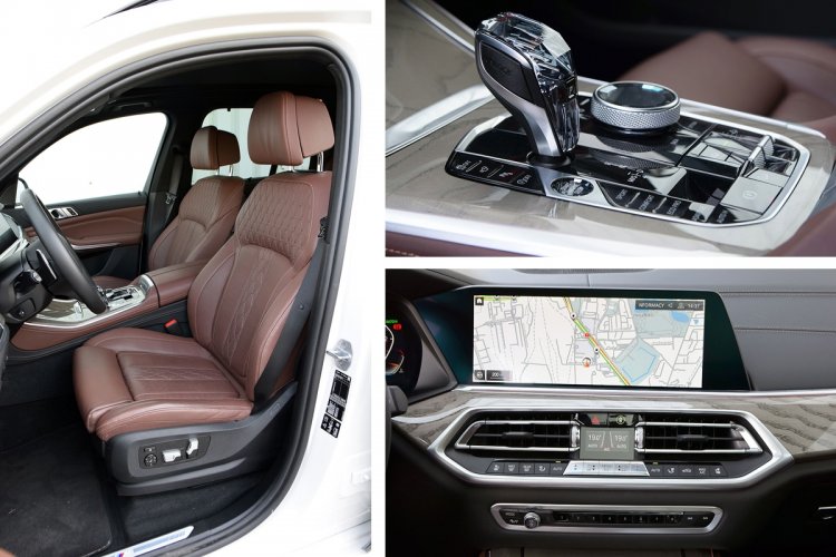 ...w tak drogim samochodzie znaczenie mają niuanse. Klik zmiany głośności na kierownicy przypomina ten znany z radiobudzika Manta, sterowanie gestami raz działa, raz nie, lustrzana powierzchnia pokrętła i-Drive puszcza zajączki po oczach pasażerów w słoneczne dni, a kryształowa dźwignia zmiany biegów wygląda jarmarcznie. Jakie to szczęście, że możemy jej nie zamówić. Zaoszczędzimy przy okazji 3,4 tys. zł.